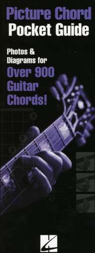 Picture Chord Pocket Guide: Photos & Diagrams for Over 900 Guitar Chords! de Hal Leonard Publishing Corporation