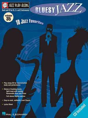 Bluesy Jazz: 10 Jazz Favorites [With CD (Audio)] de Hal Leonard Corp