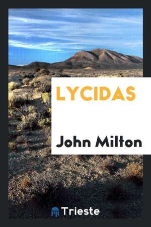 Lycidas de John Milton