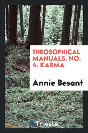 Karma de Annie Besant