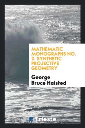 Synthetic Projective Geometry de George Bruce Halsted
