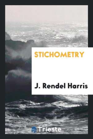 Stichometry de J. Rendel Harris