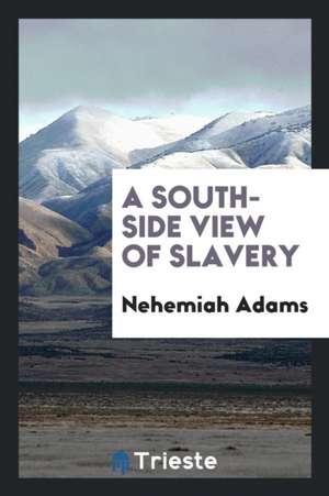 A South-Side View of Slavery de Nehemiah Adams