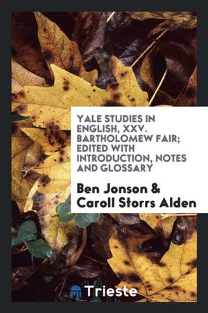 Bartholomew Fair de Ben Jonson