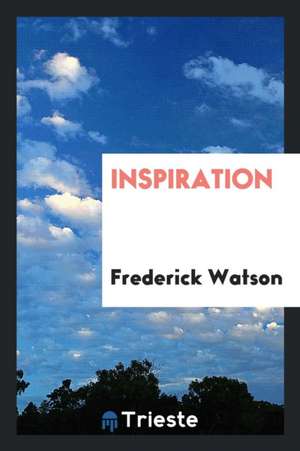 Inspiration de F. Watson