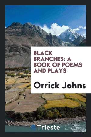 Black Branches: A Book of Poems and Plays de Orrick Johns