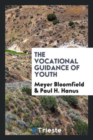 The Vocational Guidance of Youth de Meyer Bloomfield