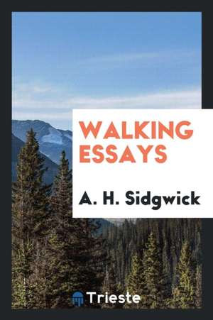 Walking Essays de A. H. Sidgwick