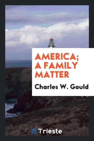 America; A Family Matter de Oscar Wilde