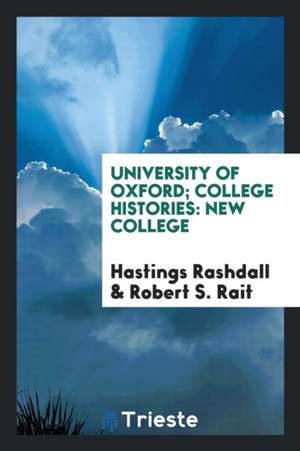 New College de Hastings Rashdall