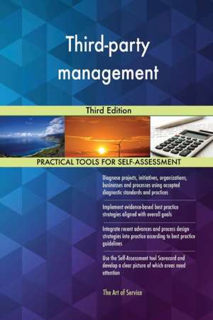 Third-party management Third Edition de Gerardus Blokdyk