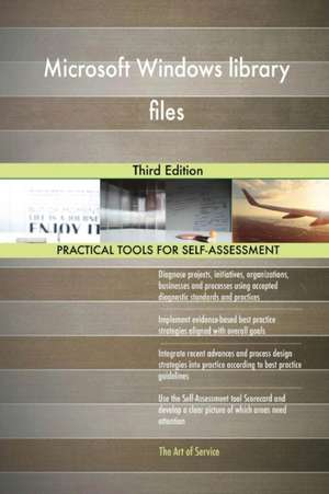 Microsoft Windows library files Third Edition de Gerardus Blokdyk