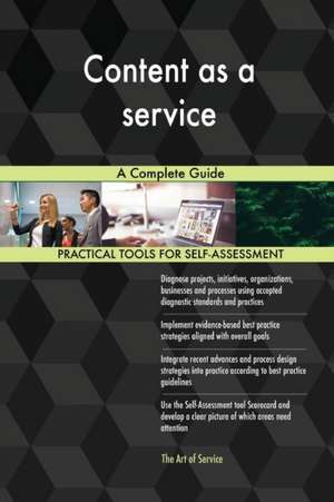 Content as a service A Complete Guide de Gerardus Blokdyk