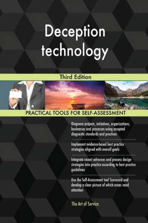 Deception technology Third Edition de Gerardus Blokdyk