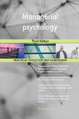 Managerial psychology Third Edition de Gerardus Blokdyk