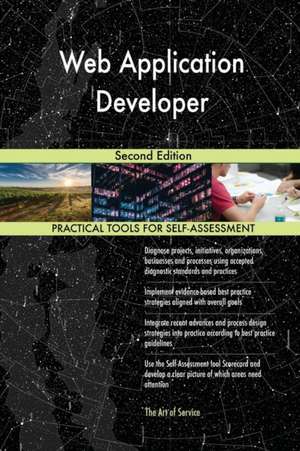 Web Application Developer Second Edition de Gerardus Blokdyk