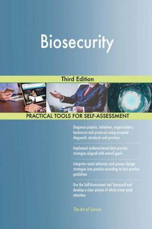 Biosecurity Third Edition de Gerardus Blokdyk