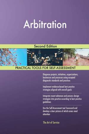 Arbitration Second Edition de Gerardus Blokdyk