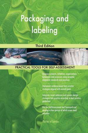 Packaging and labeling Third Edition de Gerardus Blokdyk