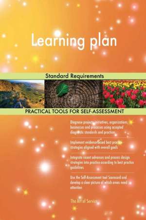 Learning plan Standard Requirements de Gerardus Blokdyk