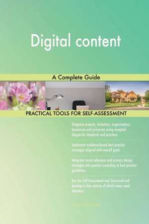 Digital content A Complete Guide de Gerardus Blokdyk