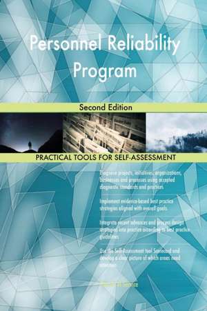 Personnel Reliability Program Second Edition de Gerardus Blokdyk