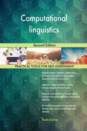 Computational linguistics Second Edition de Gerardus Blokdyk