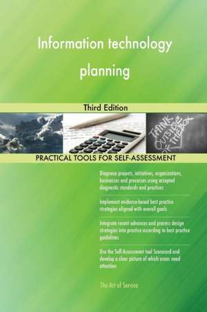 Information technology planning Third Edition de Gerardus Blokdyk