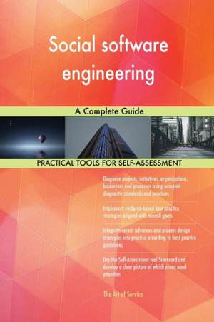 Social software engineering A Complete Guide de Gerardus Blokdyk