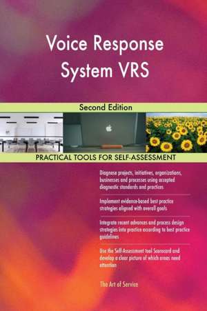 Voice Response System VRS Second Edition de Gerardus Blokdyk