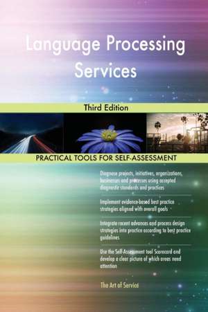 Language Processing Services Third Edition de Gerardus Blokdyk