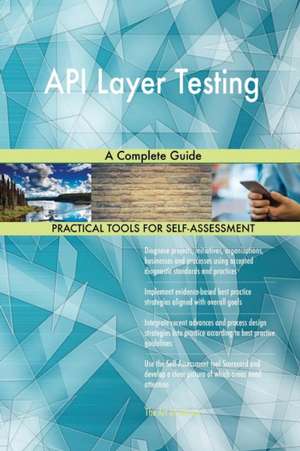 API Layer Testing A Complete Guide de Gerardus Blokdyk