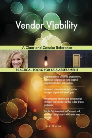 Vendor Viability A Clear and Concise Reference de Gerardus Blokdyk