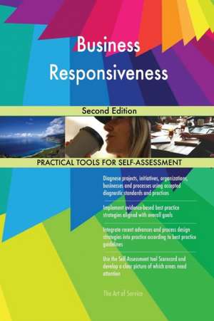 Business Responsiveness Second Edition de Gerardus Blokdyk