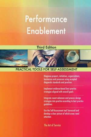 Performance Enablement Third Edition de Gerardus Blokdyk