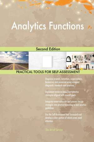 Analytics Functions Second Edition de Gerardus Blokdyk