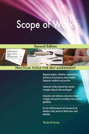 Scope of Work Second Edition de Gerardus Blokdyk