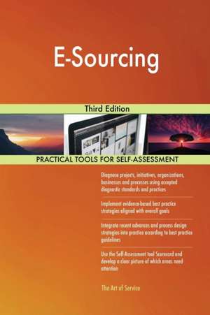 E-Sourcing Third Edition de Gerardus Blokdyk