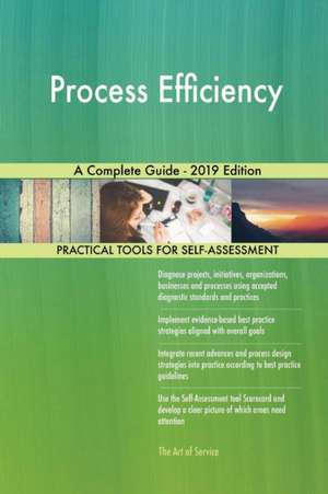 Process Efficiency A Complete Guide - 2019 Edition de Gerardus Blokdyk