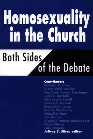 Homosexuality in the Church de Jeffrey S. Siker