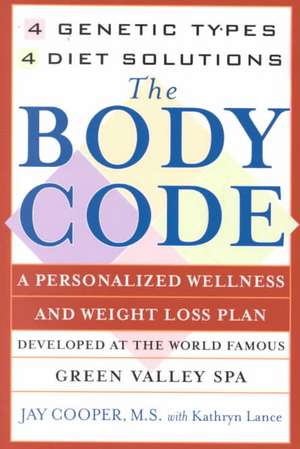 The Body Code de Jay Cooper