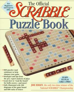 The Official Scrabble Puzzle Book de Joe Edley