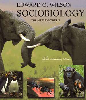 Sociobiology de Edward O Wilson