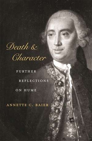 Death and Character – Further Reflections on Hume de Annette Baier