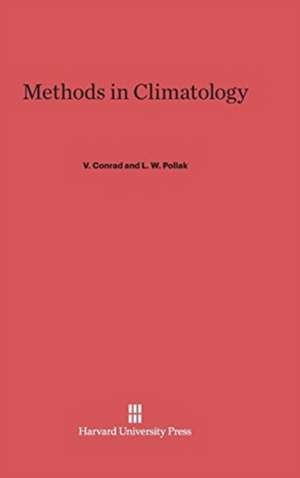 Methods in Climatology de V. Conrad