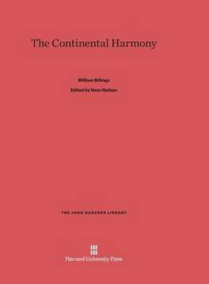 The Continental Harmony de William Billings