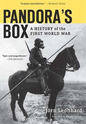 Pandora′s Box – A History of the First World War de Jörn Leonhard