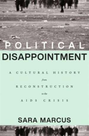 Political Disappointment – A Cultural History from Reconstruction to the AIDS Crisis de Sara Marcus