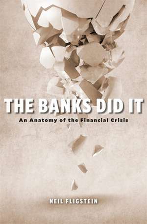 The Banks Did It – An Anatomy of the Financial Crisis de Neil Fligstein