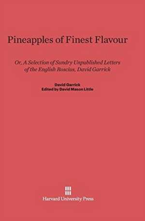 Pineapples of Finest Flavour de David Mason Little